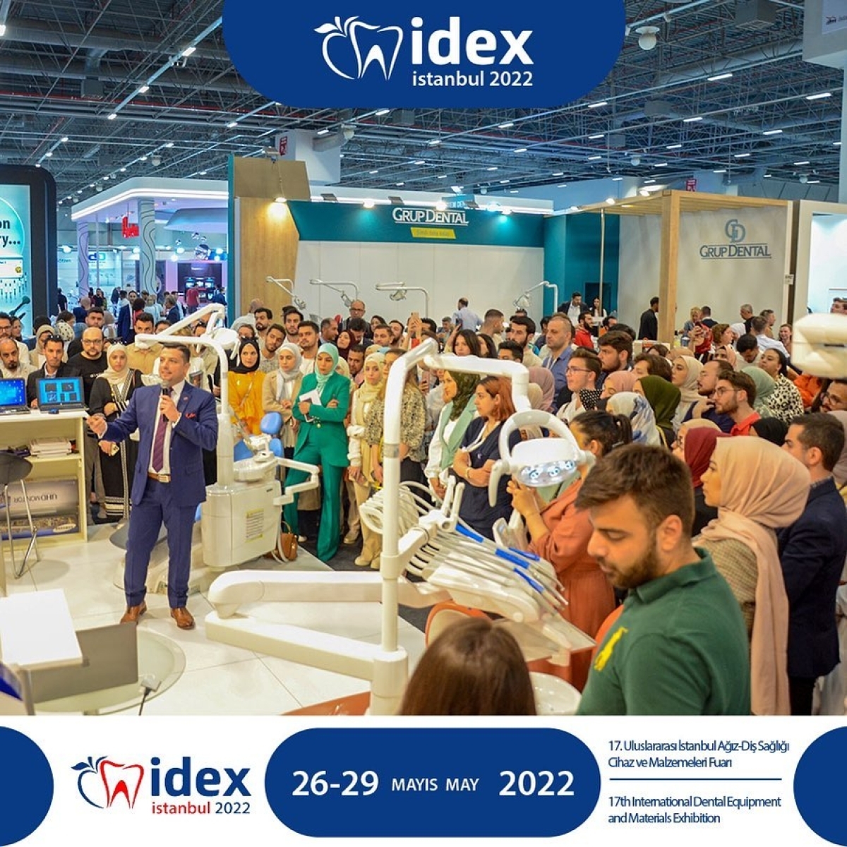 IDEX 2022 'de Tüm Standlar 'da Yoğunluk Var