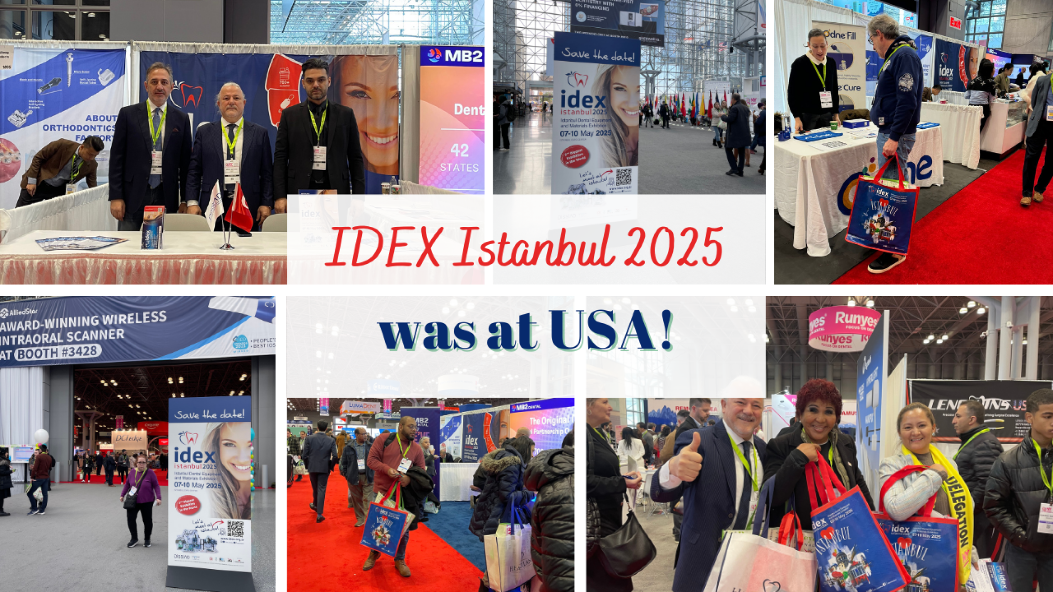 IDEX Istanbul was the center of attention at the New York Dental Exhibition! 🗽