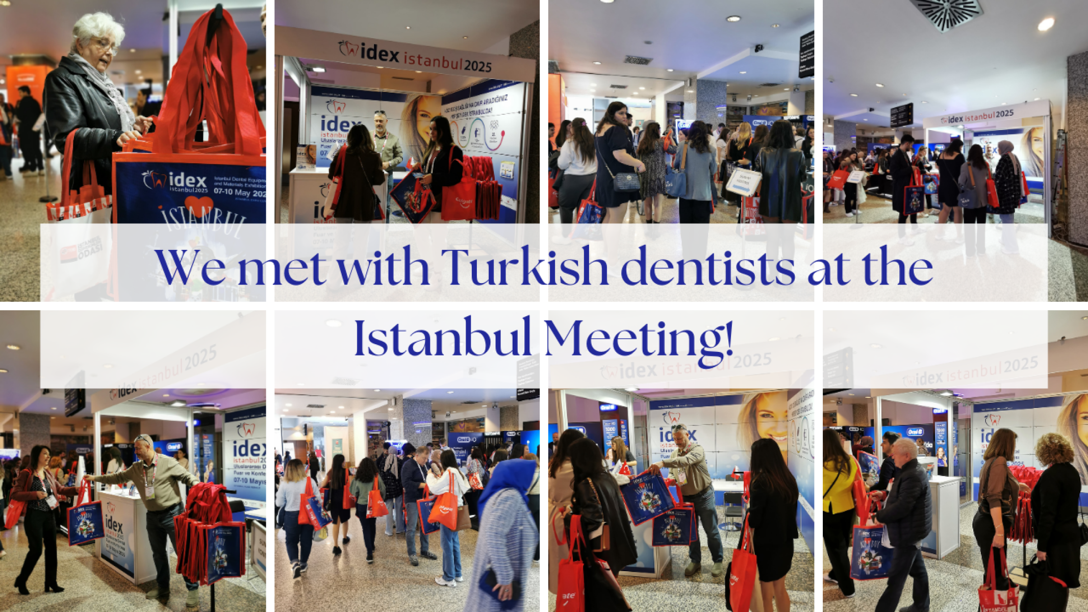 We met with Turkish dentists at the Istanbul Meeting!