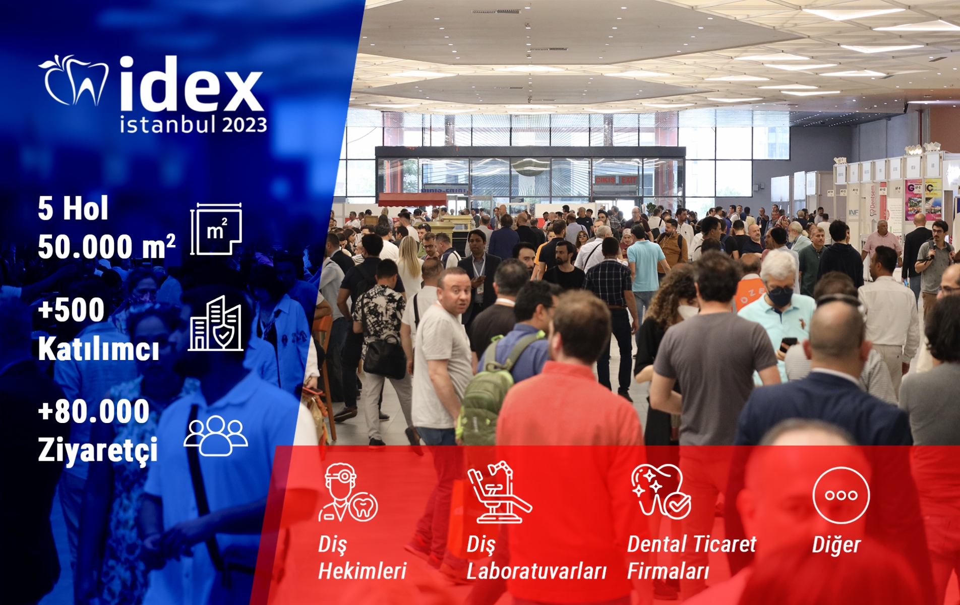 Dünya Dental Sektörü IDEX 2023‘te