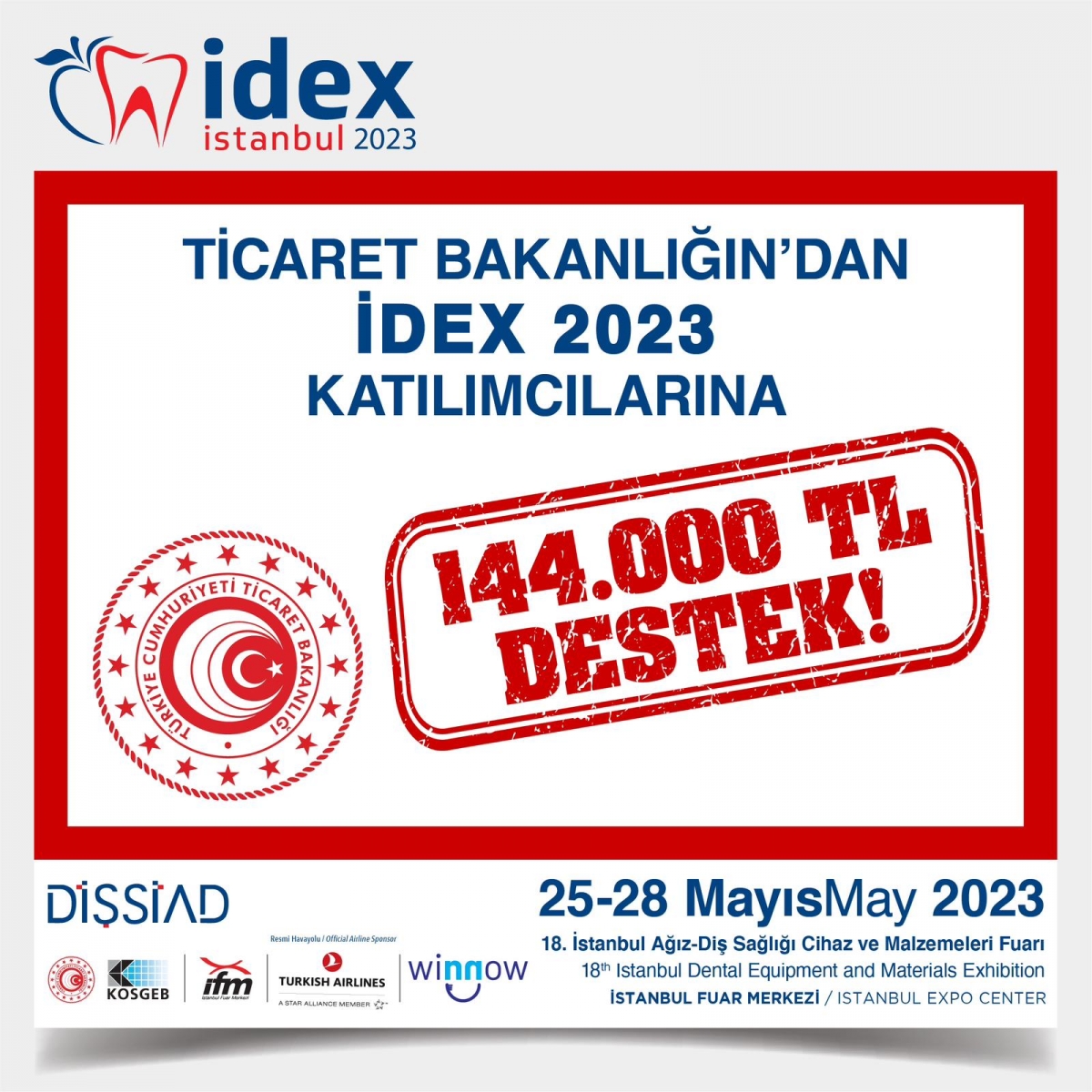 T.C. Ticaret Bakanlığı Desteği Hakkında