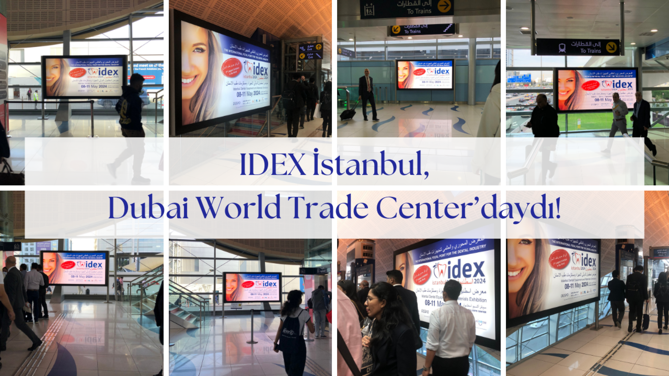 IDEX İstanbul, Dubai World Trade Center’daydı!