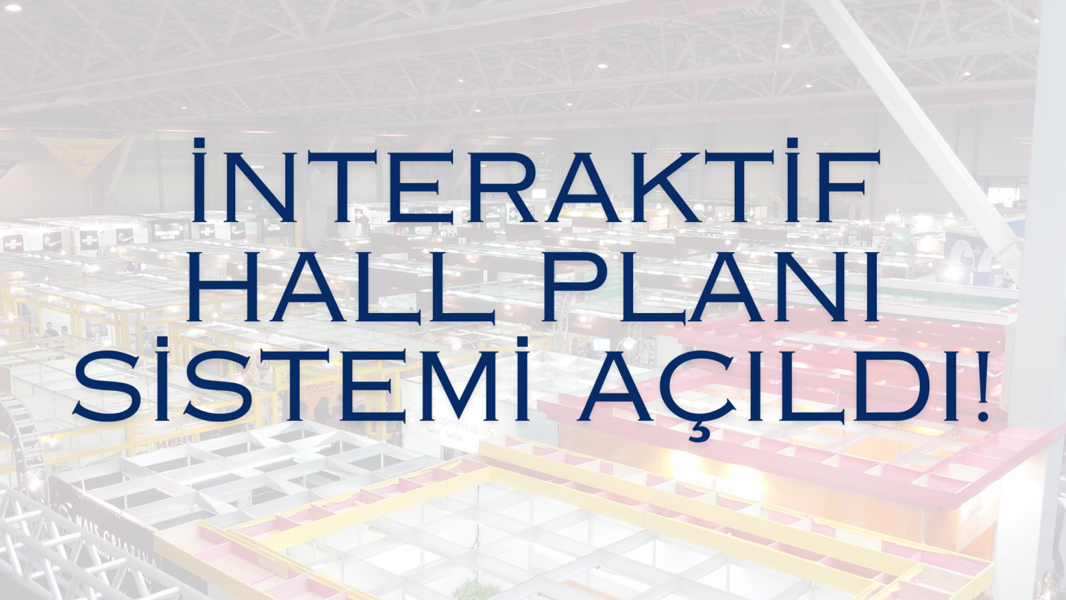 İnteraktif hall planı sistemi açıldı!