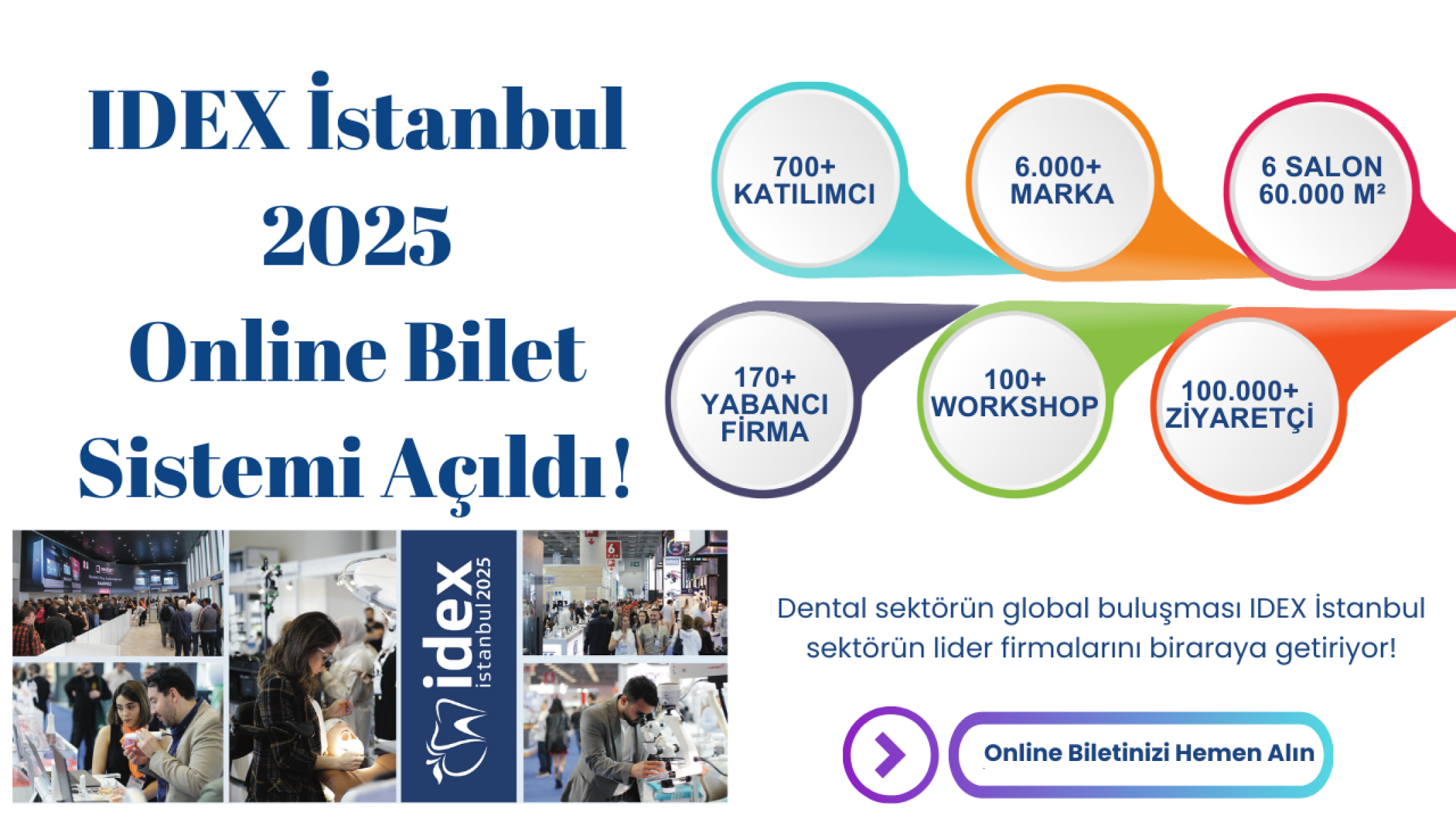 IDEX Istanbul 2025 online bilet sistemi aktif edildi