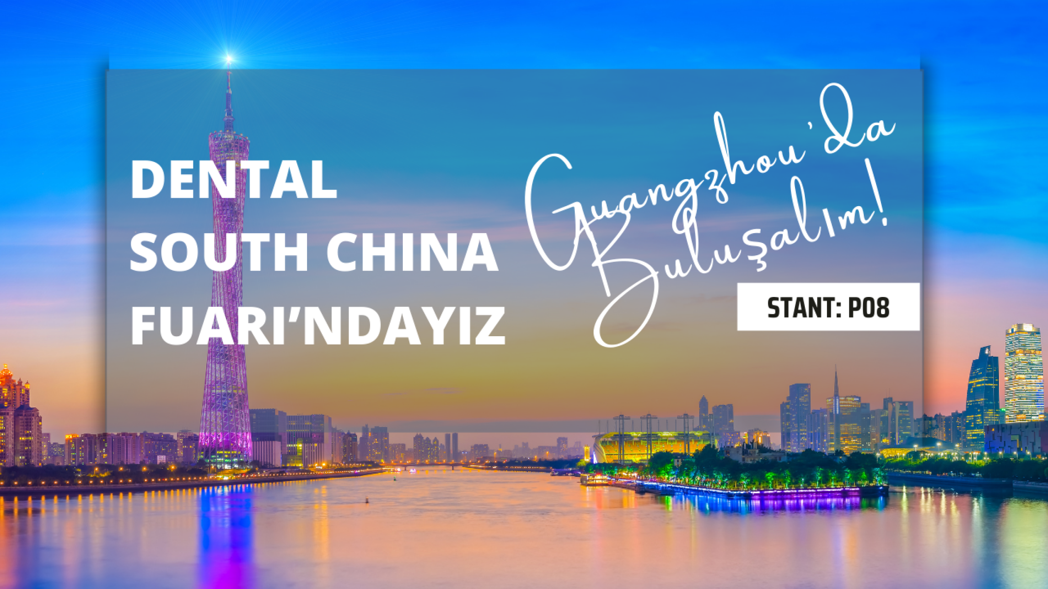 Çin’in dental üretim merkezi Guangzhou’dayız!
