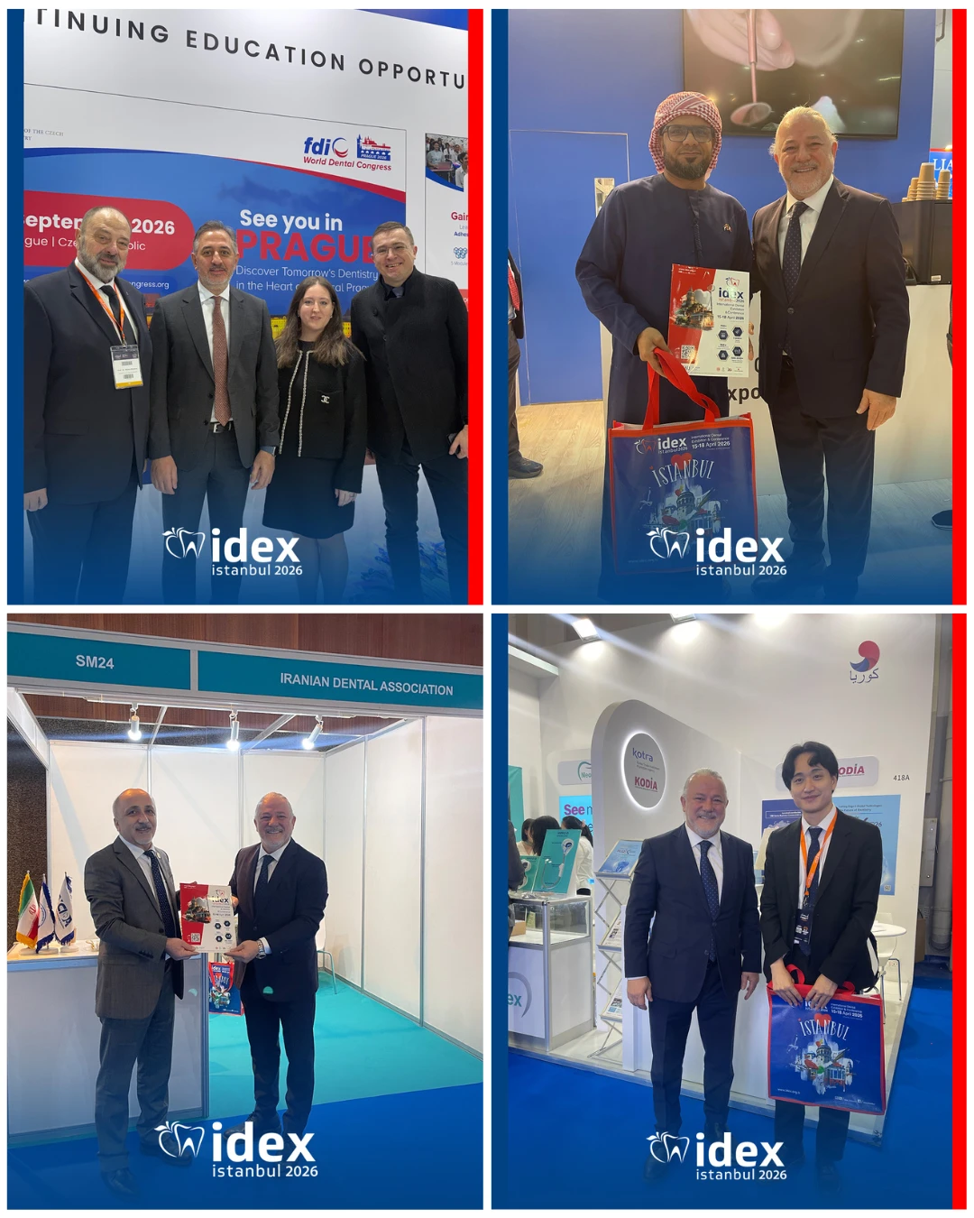 🌍 During AEEDC Dubai, we held meetings with internationally operating dental sector associations where we discussed: