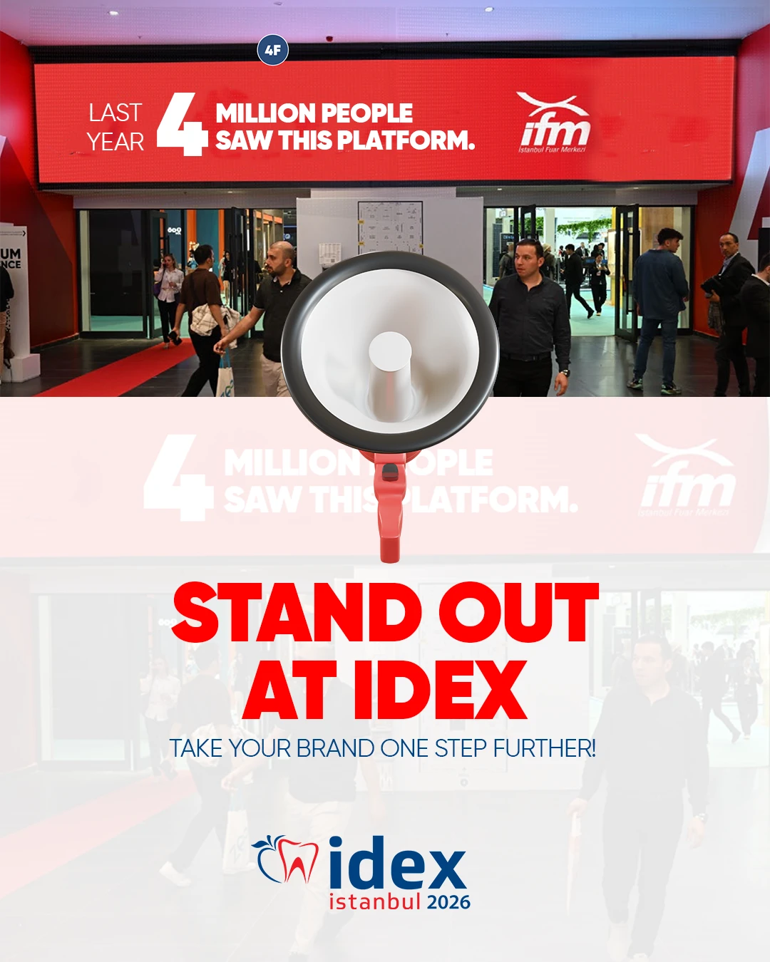 Stand out at IDEX — take your brand one step further!