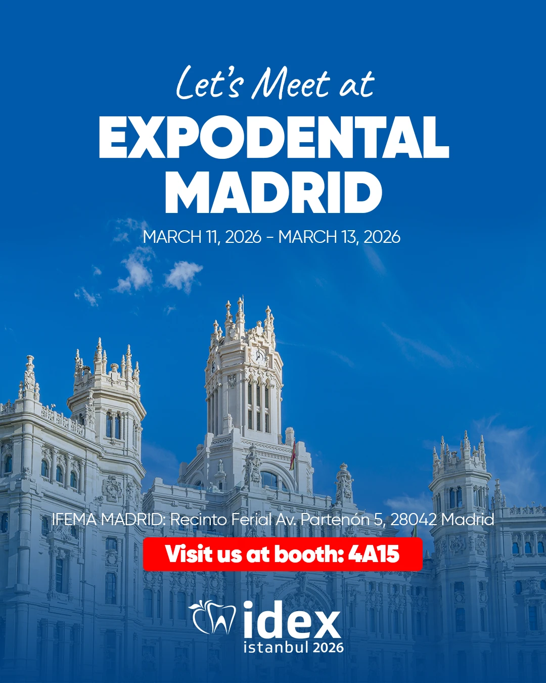 Let’s meet us at Expodental Madrid 2026! 🇪🇸