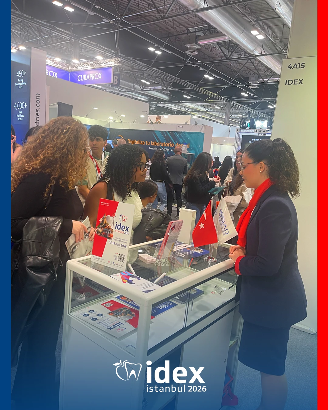 🇪🇸 Great interest in our stand on the first day of Expodental Madrid 2026!