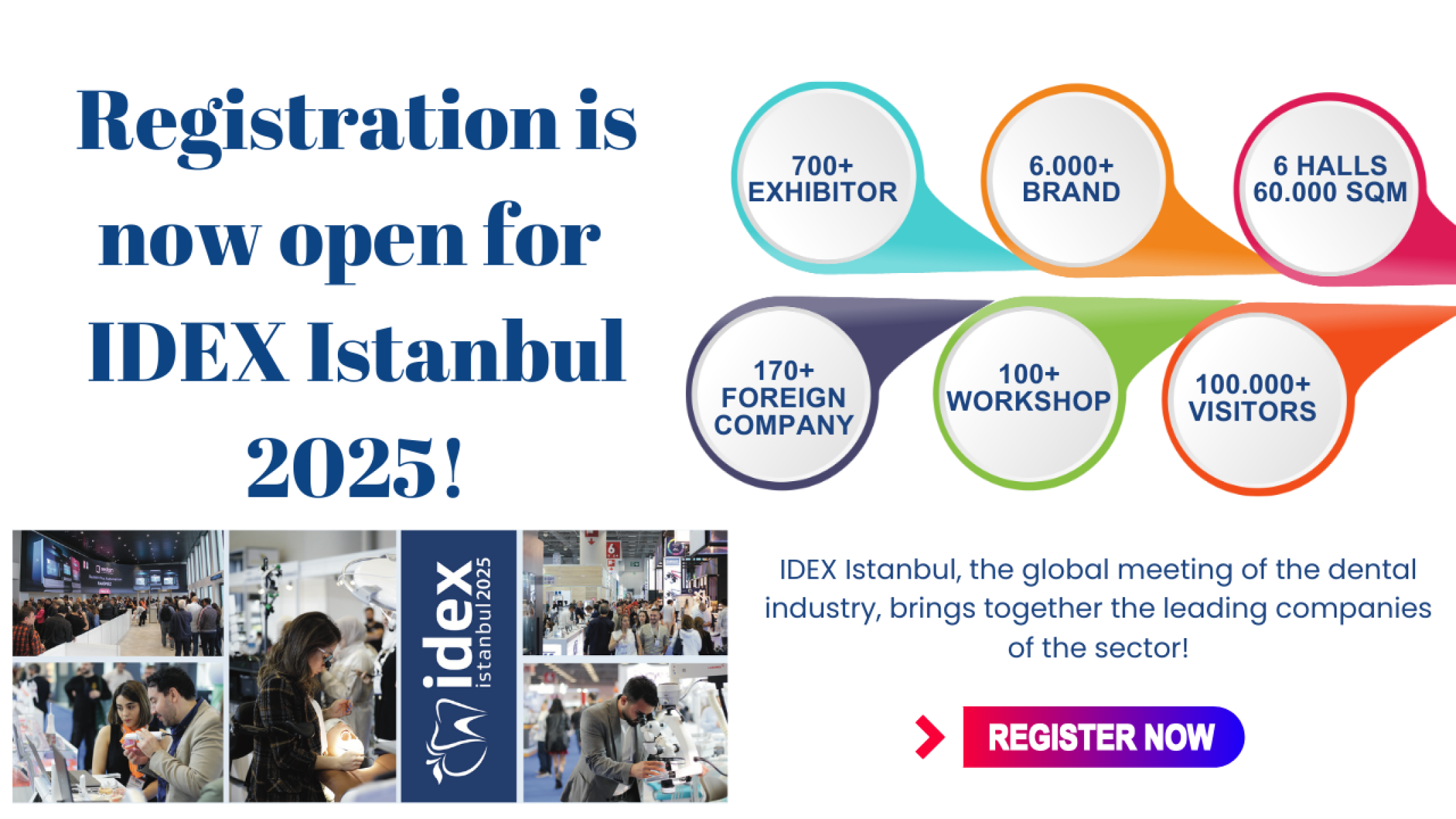 IDEX Istanbul 2025 online ticket system has been activated