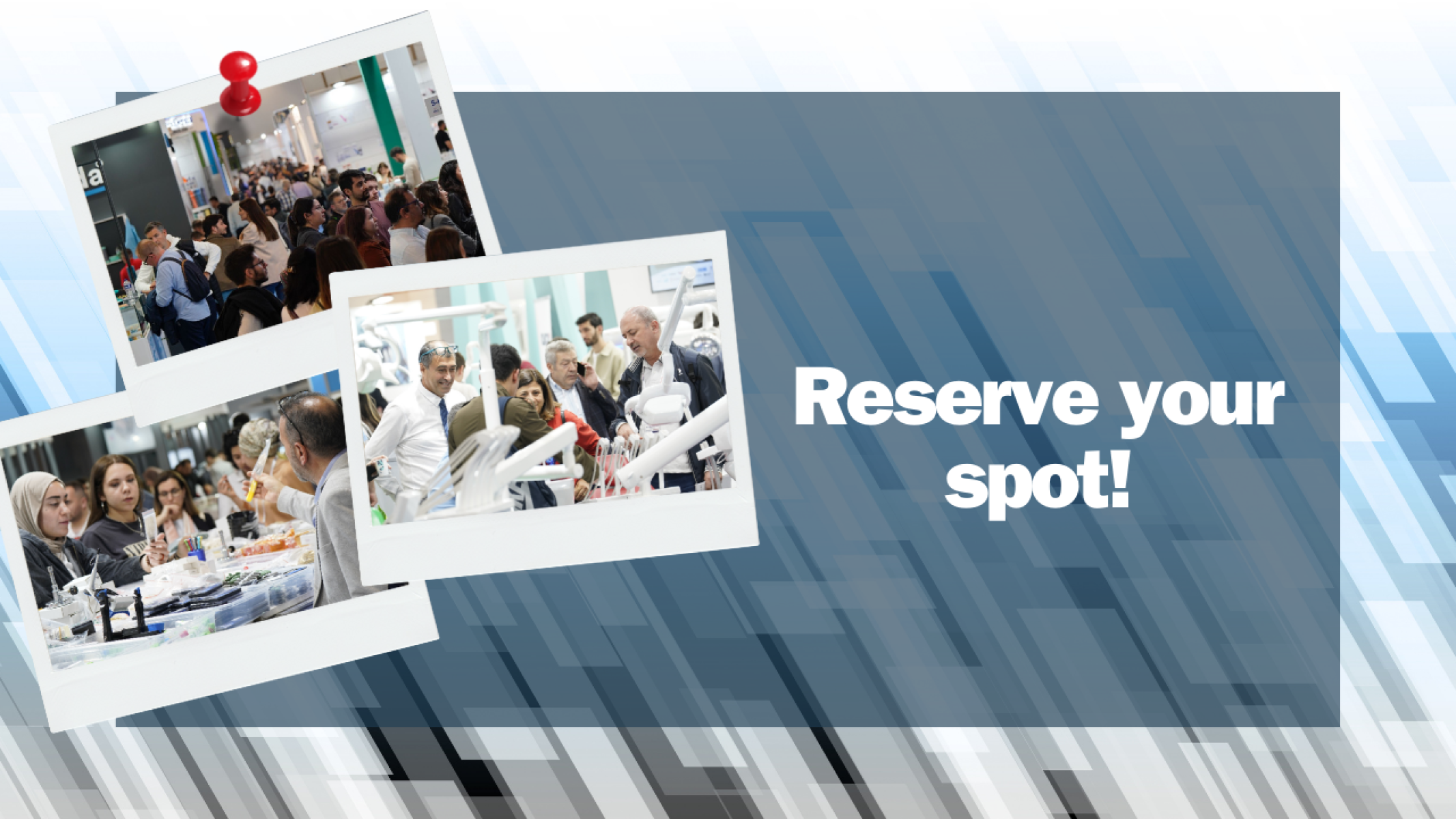 Leaders of the dental sector are beginning to take their places at IDEX Istanbul 2025!