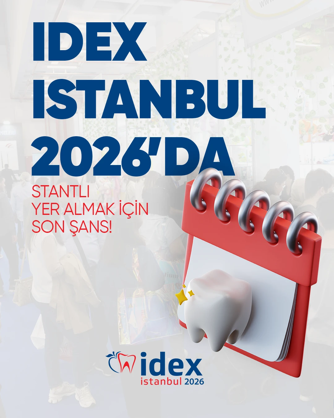 Dünya ağız ve diş sağlığı sektörünün en dinamik buluşmalarından birinde yer almak için son çağrı. 🦷🌍