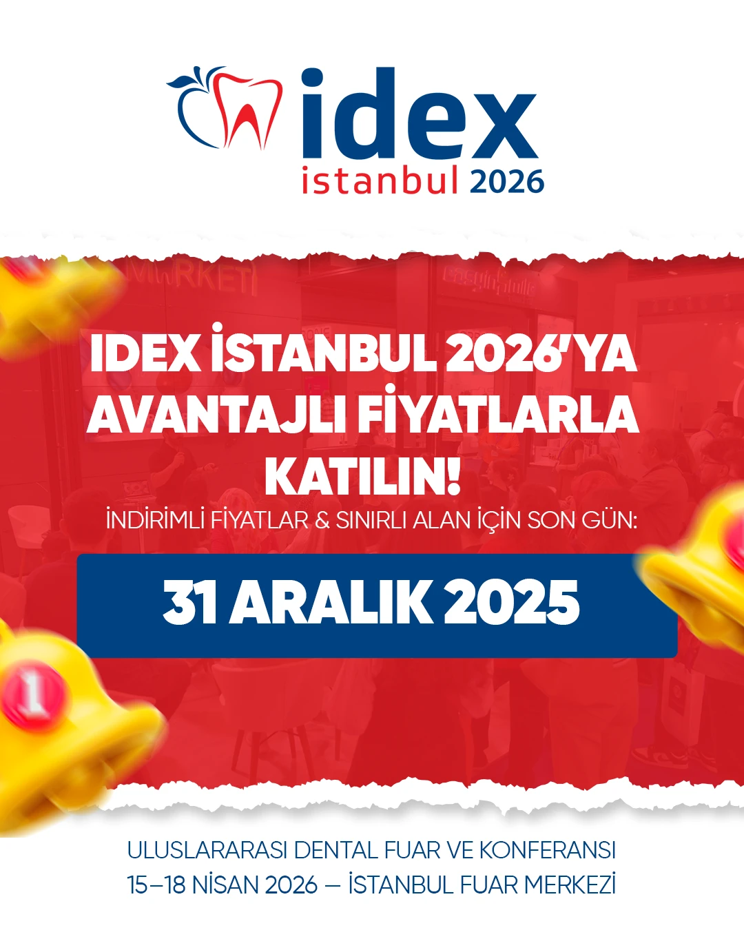 IDEX İstanbul 2026’da Avantajlı Stant Fiyatlarını Kaçırmayın!