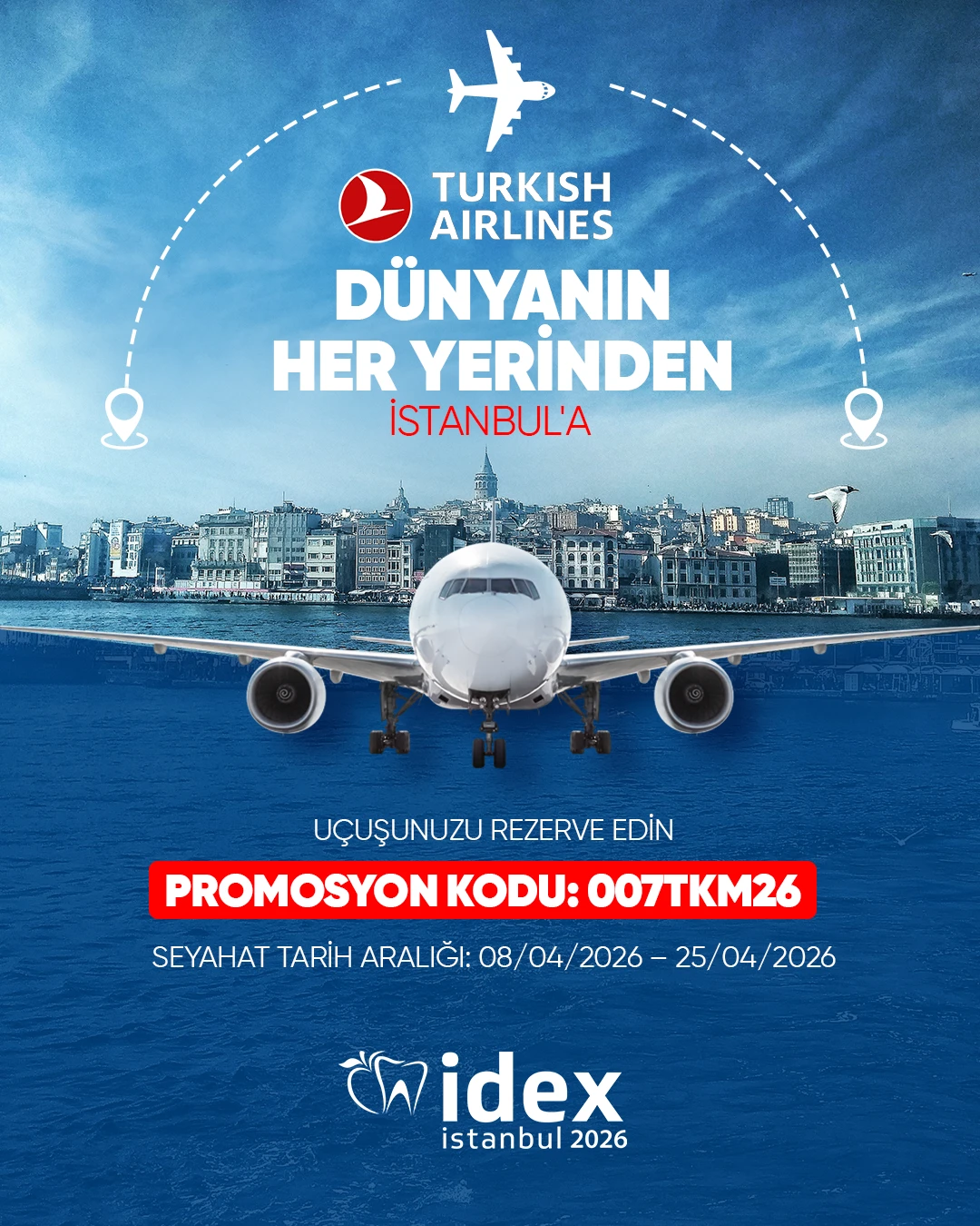 🔴 IDEX İstanbul 2026’ya Türk Hava Yolları ile Uçun, Özel Fiyatlardan Yararlanın