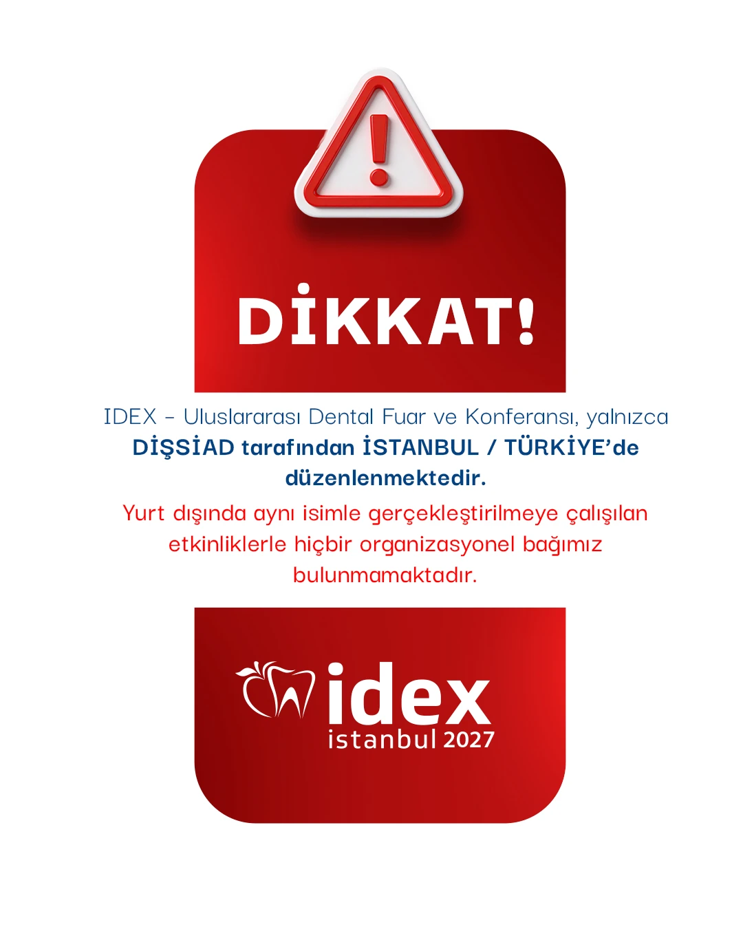 IDEX İstanbul yalnızca Türkiye’de düzenlenmektedir!
