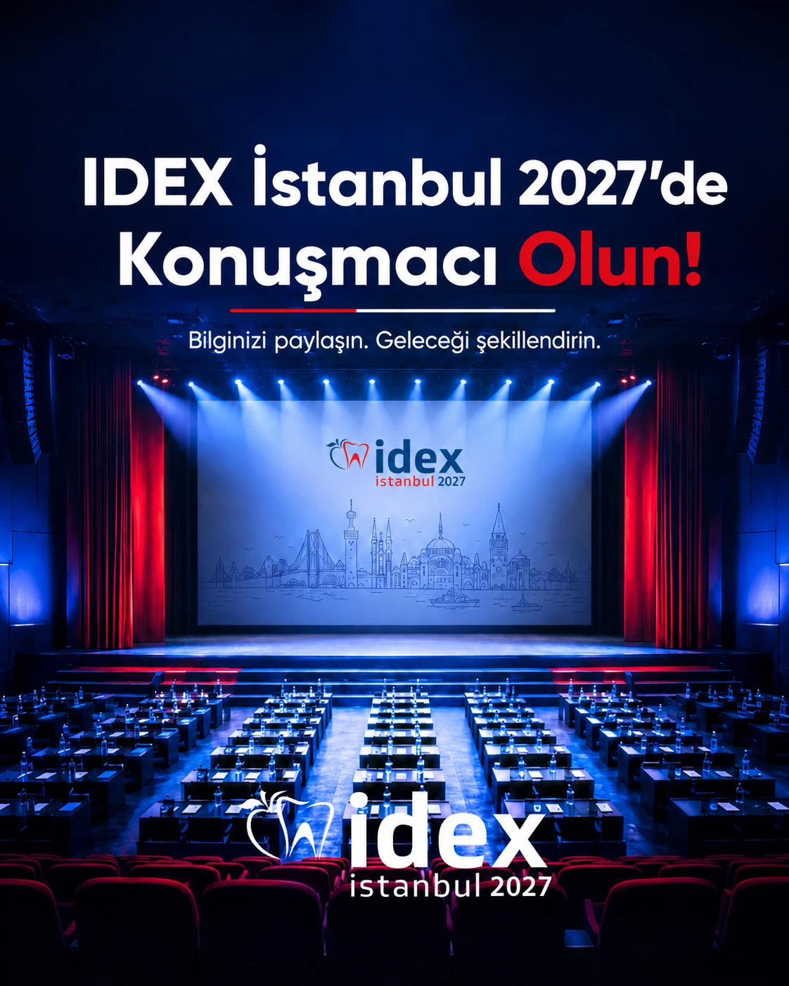 🎤 IDEX İstanbul 2027’de Konuşmacı Olun!
