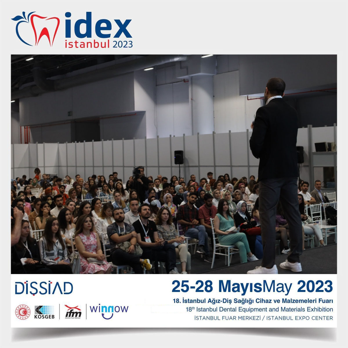 Ağız ve diş sağlığı sektöründen onbinlerce profesyonel  25-28 Mayıs 2023 tarihlerinde IDEX 2023 ‘de