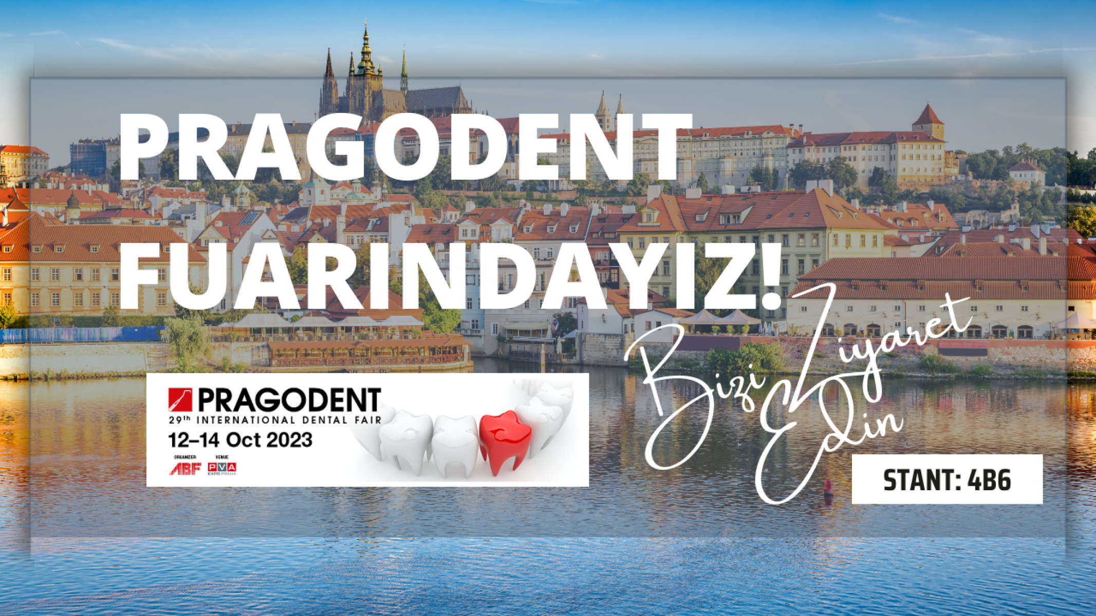 PRAGODENT Fuarı’nda IDEX İstanbul’u ziyaret edin!