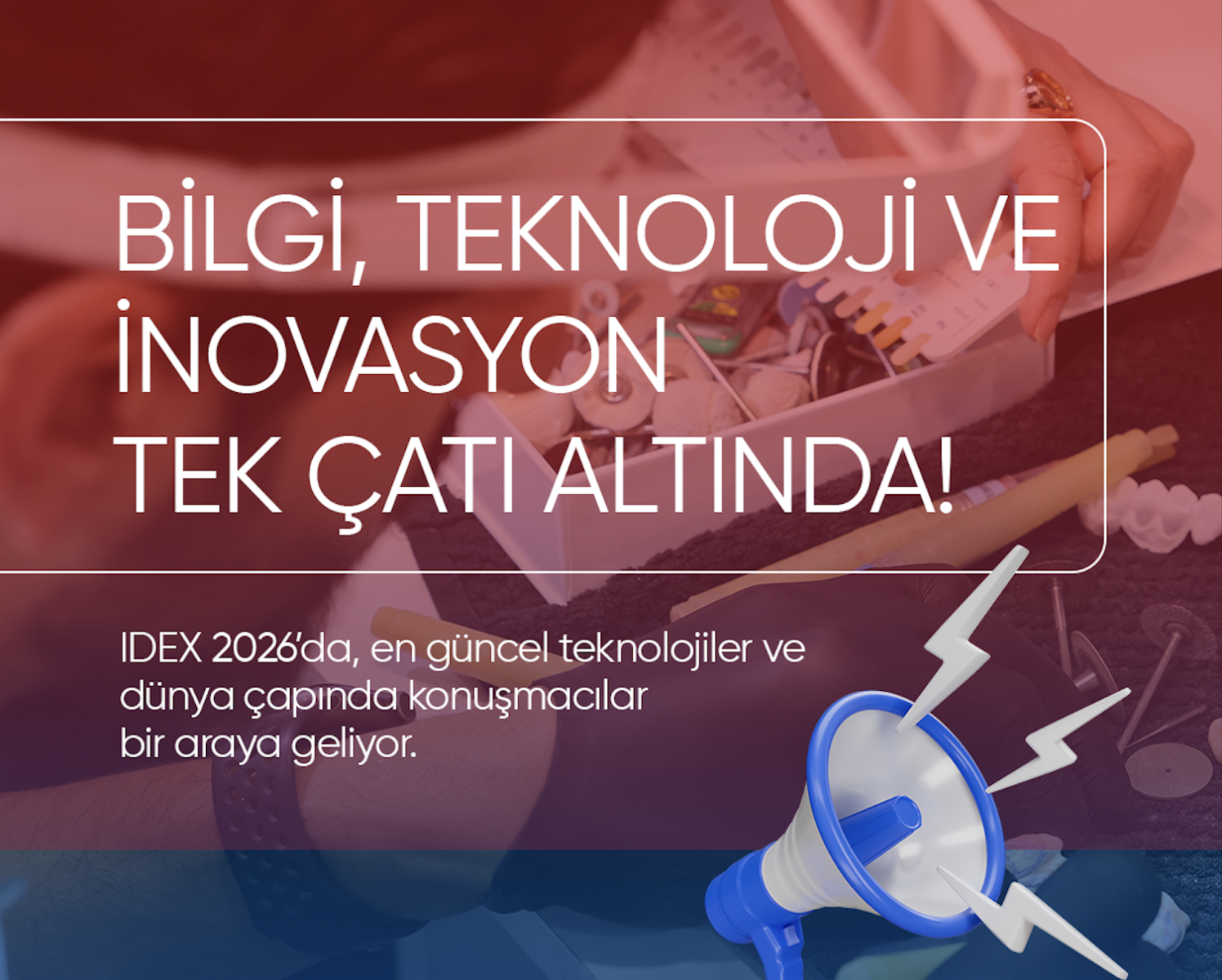 🧠 Bilgi, teknoloji ve inovasyon tek çatı altında!