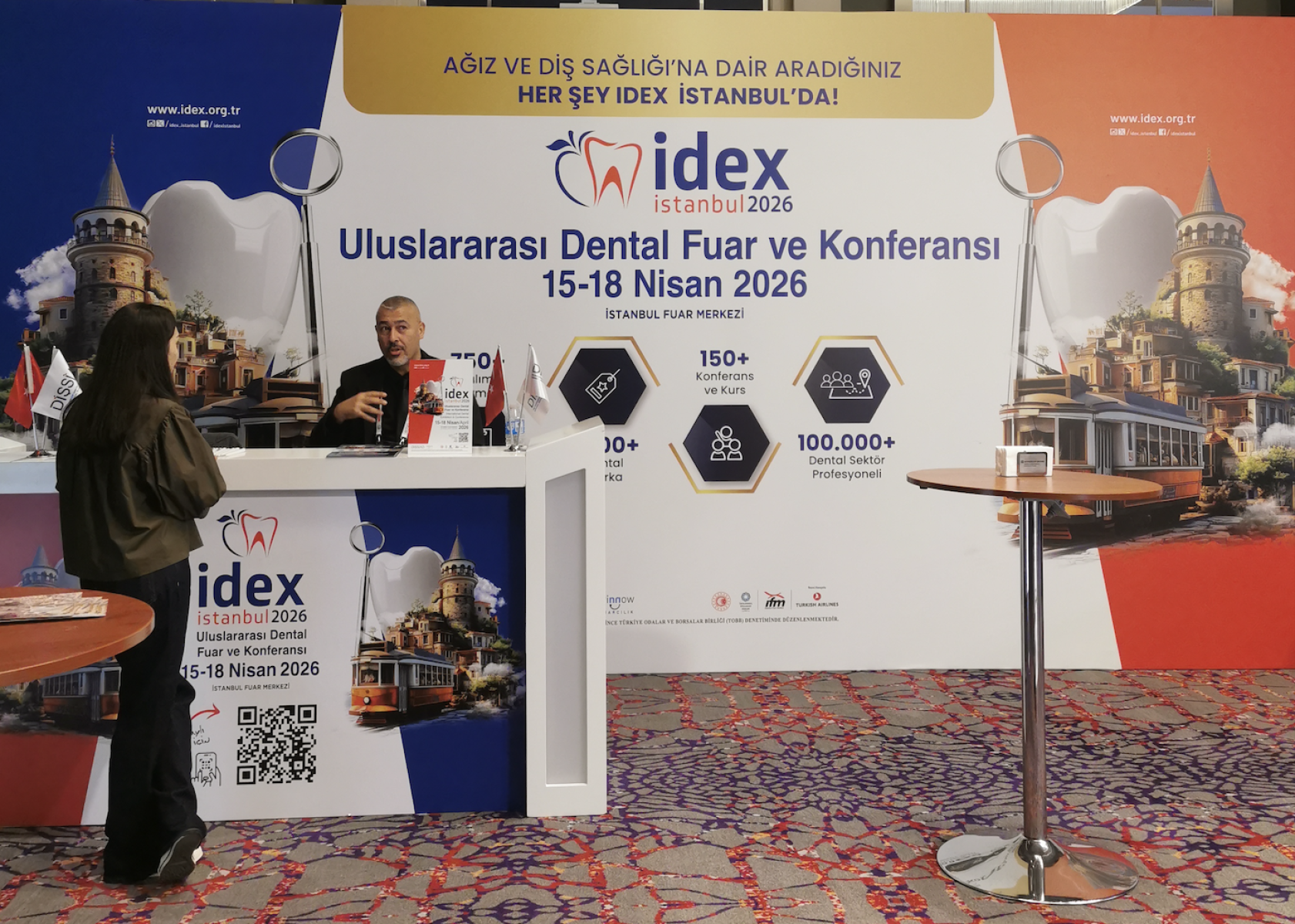 EDAD Kongresi’nde IDEX İstanbul 2026 tanıtımlarıyla yer aldık!